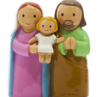 Sagrada Familia talla S: pieza única anjo santo religião religion cute fofo comunhão batizado baptizado figura religiosa anjinho guarda menina menino baptismo