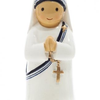 Santa Madre Teresa de Calcuta madre teresa de calcutá anjo santo religião religion cute fofo comunhão batizado baptizado figura religiosa anjinho guarda menina menino baptismo