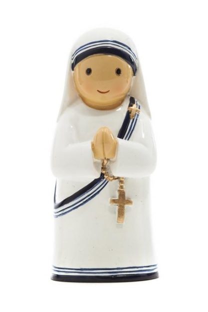 Santa Madre Teresa de Calcuta madre teresa de calcutá anjo santo religião religion cute fofo comunhão batizado baptizado figura religiosa anjinho guarda menina menino baptismo