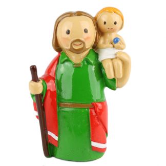 San Cristóbal são josé anjo santo religião religion cute fofo comunhão batizado baptizado figura religiosa anjinho guarda menina menino baptismo