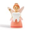 Hada de los dientes rosa coral fada dos dentes little drops of water