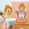 Hada de los dientes rosa coral fada dos dentes little drops of water