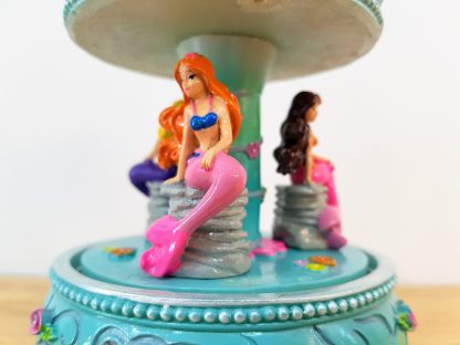 carrussel tiovivo music box boite a music caja de música  sirena sirenita