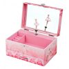 Caja de música larga cajón Bailarina Rosa cajita bailarina joyero