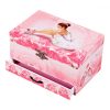 Caja de música larga cajón Bailarina Rosa cajita bailarina joyero