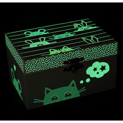 Caja de música gatitos y ratones caja de musica bailarina joyero