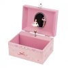 Caja de música rectangular Bailarinas Tutus cajita musical joyero