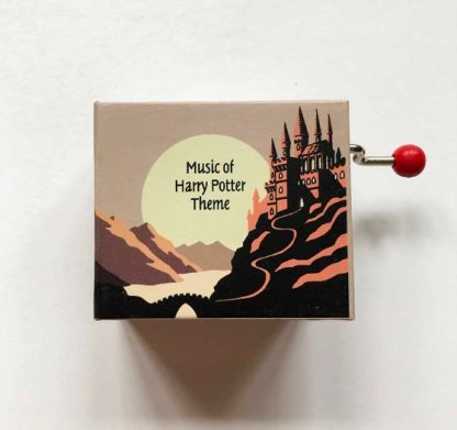 Libro manivela musical Harry Potter Theme caja de música