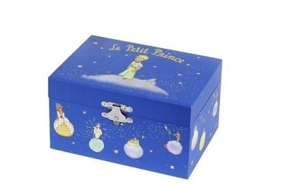 Caja de música El Principito Azul Marino caja bailarina joyero