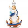 Nuestra Sra. de los Navegantes - Marca: Little Drops Of Water  nossa senhora navegantes anjo santo religião religion cute fofo comunhão batizado baptizado figura religiosa anjinho guarda menina menino baptismo