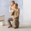 Pareja Tú y Yo - Willow Tree  susan lordi figura estátua família anjo peça decoraçao casa significado amizade amor felicidade willow tree desejo aniversário presente casal amor