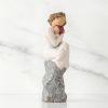 27180 - Figura Siempre [amor] - Willow Tree flor always  willow tree susan lordi com amor with love angel love família amizade