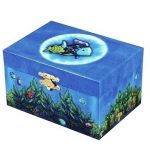 Caja de música azul Pez Mágico caja bailarina pez mágico joyero