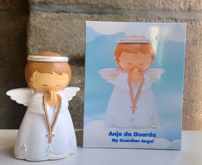 Ángel de la Guarda Perla con Rosario: 12cm 18027 little drops of water anjo baptismo baptizado comunhão