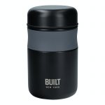 Termo de Sólidos 490ml Profesional: Negro lancheira térmica marmita garrafa açolancheira térmica marmita garrafa aço
