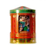 carrussel tiovivo music box boite a music caja de música lata musical silver crane colección de latas