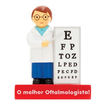 18094 - El mejor oftalmólogo - Con 9/10cm de altura Figura O Melhor Oftalmologista / El mejor oftalmólogo