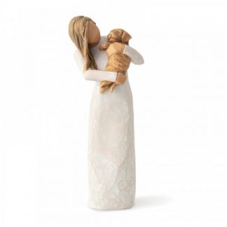 Figura Adorable You: perro adorable (claro) - Willow Tree 28039 willow tree susan lordi perro