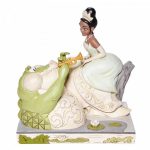 Tiana: White Woodland (La princesa y el sapo)  Bayou Beauty - White Woodland Tiana Figurine) - 6008065 a princesa e o sapo disney traditions jim shore