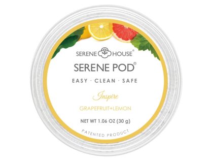 1 cápsula de cera 35gr Inspire (aceites esenciales): Serene House Disco pod 30gr Inspire (aceites esenciales) serene house
