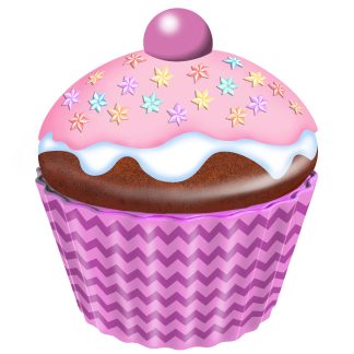 Lata Cupcake XL Rosa Dulces silver crane lata galletas