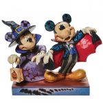 Mickey y Minnie Vampiros Terrifying Trick-or-Treaters - Mickey and Minnie as a Vampir 6008989 mickey minnie halloween jim shore