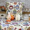 têxtil capa de almofada ucrÂNIA DECORAÇÃO SALA kiss863 domingo de ramos flores eden126 têxtil páscoa ovos