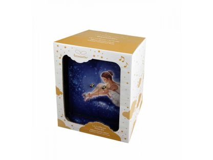 Caja de musica Armario XL Bailarina azul joyero caja bailarina