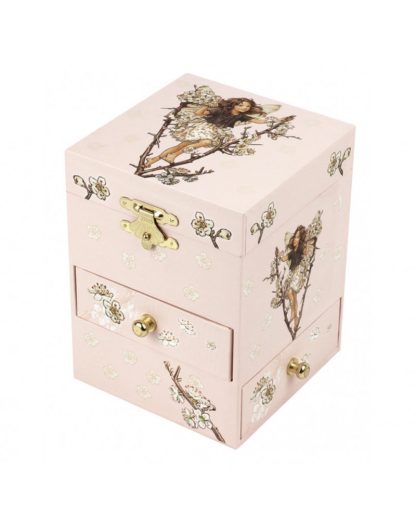 Caja de música Hada con Cerezos: con 3 cajones caja de musica caja bailarina joyero