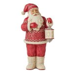 Santa with Fuzzy Boots Figurine 6010833 jim shore heartwood creek santaclaus pai natal 6010833 – Papá Noel Nórdico con Botas Esponjosas: 26cm – Marca: Heartwood Creek, de Jim Shore,