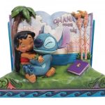 Libro Lilo y Stitch Lilo and Stitch Storybook Figurine 6010087 disney tradition jim shore ohana lilo stitch