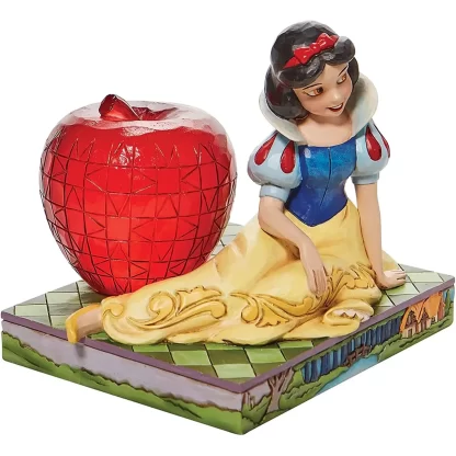 Blancanieves y Manzana Snow White with Apple Figurine 6010098 disney traditions jim shore branca de neve maçã