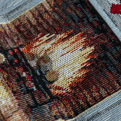 jacquard textile mesa textil made in spain navidad belenes belénes pasqua mantél manteles runner corredor de mesa camino de mesa cojin cojines natal