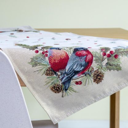 jacquard mantél mantéles caminos de mesa runner corredors mesa cojin cojines navidad pasqua flores made in spain