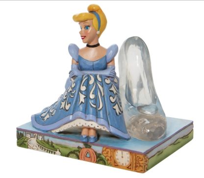 Cenicienta y el Zapato de Cristal  Cinderella Glass Slipper Figurine 6010095 disney traditions jim shore cinderella cinderela