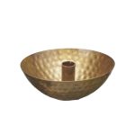 Candelabro Jeya: Latón Envejecido 17cm navidad mesa vela