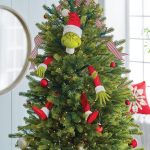Grinch en el árbol de navidad: 5 piezas separadas