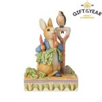 Peter Rabbit con Zanahorias: "Then he ate some radishes"Then he ate some radishes (Peter Rabbit Figurine) 6008743 jim shore beatrix potter pedrito coelho