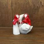 Belén Rita Macedo: Luz de la Luna Rojo    rita macedo cerâmica sagrada família artesanía portuguesa belén belénes navidad