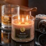 Black Oak Candle 4170062 | Village Candle vela homem gentlemen's collection village candle