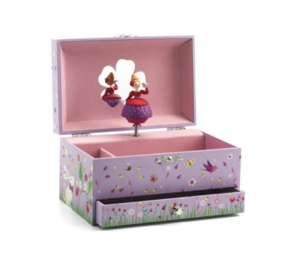 caja de musica princesa flores caja de regalo porta jóias joyas bailarina