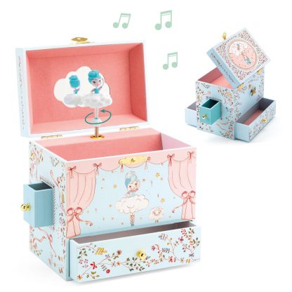 Caja de música Bailarina en el Escenario (3 cajones) joyero caja musica