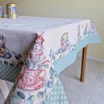 almofada jacquard páscoa coelho algodão mantél cojin cojines pascua conejo mande in spain semana blanca flores primavera decoración hogar decoração casa têxtil