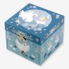 Caja de Música Bailarina Azul con Cisnes Musical Cube Box Sophie the Giraffe© Camel Reference: S20164 troussselier caixa de música bailarina caja de música bailarina s20974 swan lake