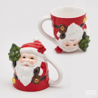 REVERSE BABE CUP W/PINE H12D10 C1 COD. 016358,740 enzo de gasperi babbo natale pai natal edg papá noel caneca vaso navidad natal 016359,74 babbo