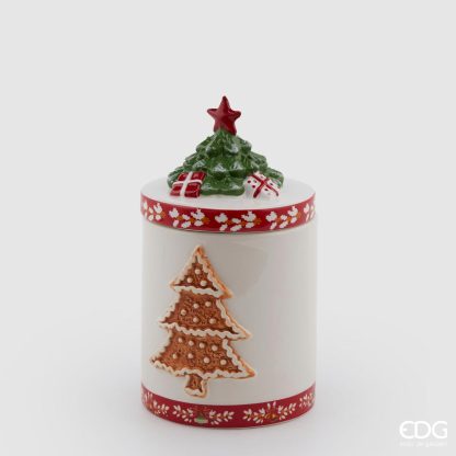 enzo de gasperi edg natal plato prato de natal navidad pote natal tarro vaso navidad gingerbread