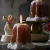 PANDORO CANDLE H11 D9 B6COD. 614057,760VARIATION CAMEL vela torta navidad bolo de natal mesa edg enzo de gasperi