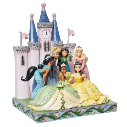 Princess Group Castle Figurine6013075 disney traditions jim shore princesas