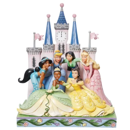Princess Group Castle Figurine6013075 disney traditions jim shore princesas