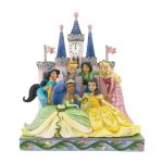 Princess Group Castle Figurine6013075 disney traditions jim shore princesas